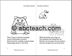 Booklet: Pet-Sitting Problems (primary)