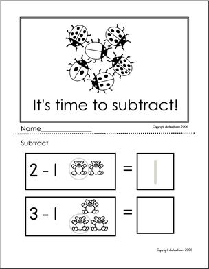 “It’s time to subtract” Booklet