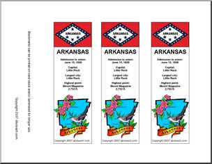 Bookmark: U.S. States – Arkansas