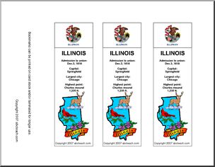 Bookmark: U.S. States – Illinois