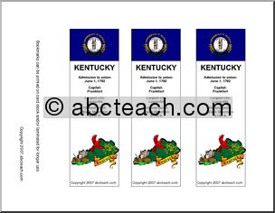Bookmark: U.S. States – Kentucky
