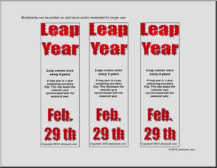 Bookmark: Leap Year
