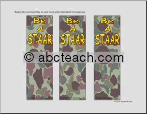 Bookmark: Be a STAAR
