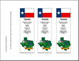 Bookmark: U.S. States – Texas
