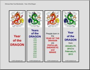 Bookmarks: Year of the Dragon