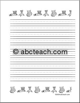 Where the Wild Things Are (primary) Border Paper