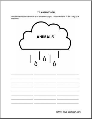 Brainstorm Form: Animals