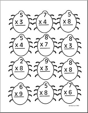 Practice (up to 9) Multiplication