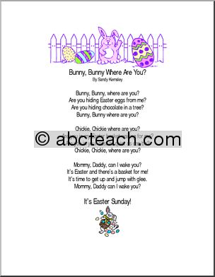 Poem: Bunny, Bunny