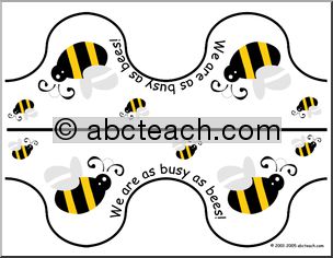 Bulletin Board Trim:   Busy Bee (large)