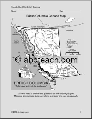 Map Skills: British Columbia, Canada (with map)