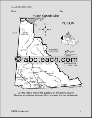 Map Skills: Yukon, Canada (with map)