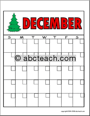 Calendar: December