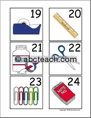 Calendar: School Theme (19-31)