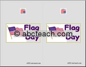Candy Wrapper: Flag Day
