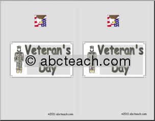 Candy Wrapper: Veteran’s Day (color)
