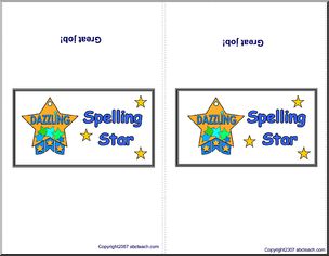 Candy Wrapper: Spelling Star