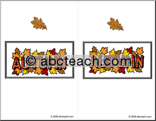 Candy Wrapper: Autumn