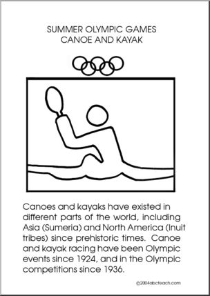 Olympic Events: Summer Olympics -Canoes and Kayaks|