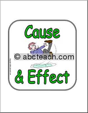 Sign: Cause and Effect