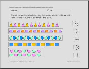 Counting in Sequence - Counting to Ten - Common Core Math Standards ...