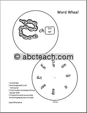 CH (2) Word Wheel