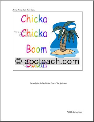Book: Chicka Chicka Boom Boom – Game (primary)