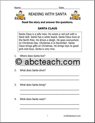 Picture Sentences – Christmas 3 (primary) Worksheet