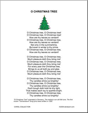 Christmas Carols: O Christmas Tree