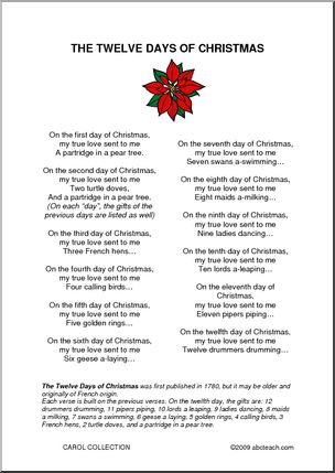 Christmas Carols (set) | Abcteach