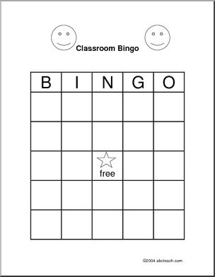Game: Classroom Bingo (pdf)