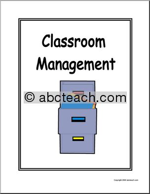 Portfolio Cover: Classroom Management