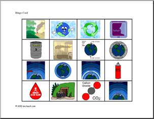 Bingo: Clean Air Card Set (color)