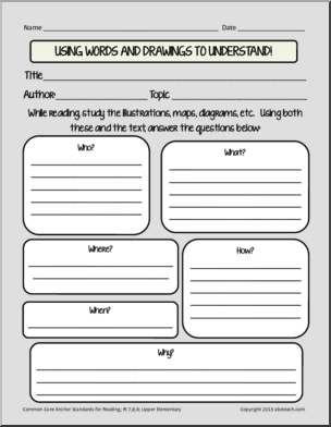 Close Reading: Informational Packet – Integration of Knowledge and Ideas (grades 3-5)