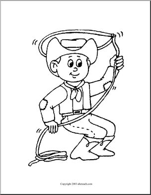 Coloring Pages: Western Theme