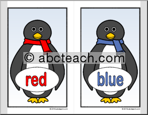 Penguin Color Matching Game