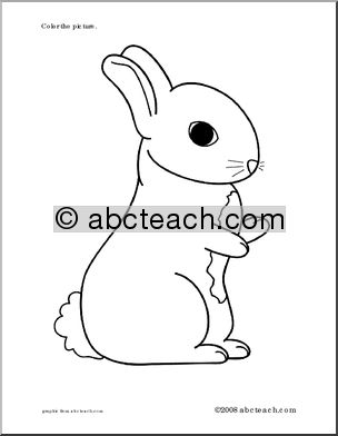 Coloring Page: Bunny