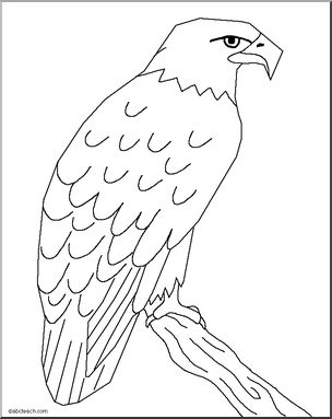Coloring Page: Eagle