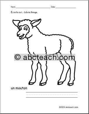 French: Colorie/Ãˆcris–mouton