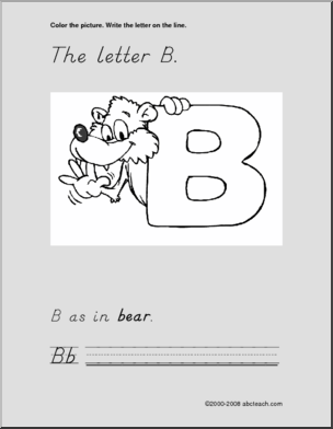 Coloring Pages: Animal Alphabet (DN-style font)