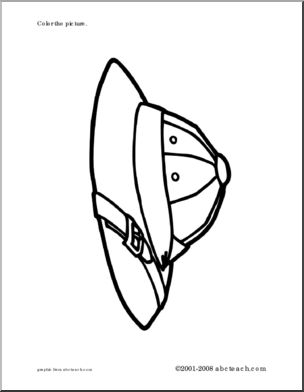 Coloring Page: Pith Helmet