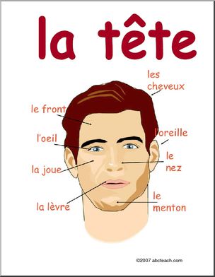French: Affiche de la tÃte