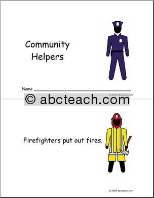 Early Reader: Community Helpers (color)