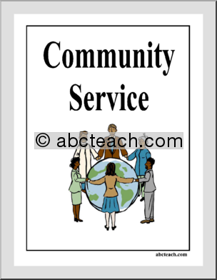 Portfolio Cover: Community Service