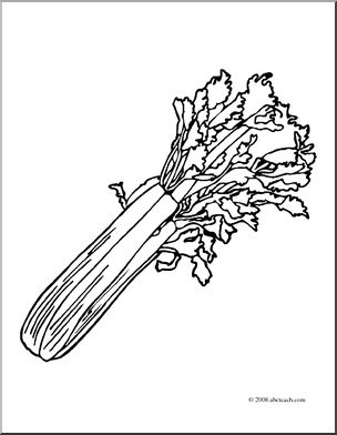 Clip Art: Celery