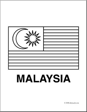 clipart 1 malaysia