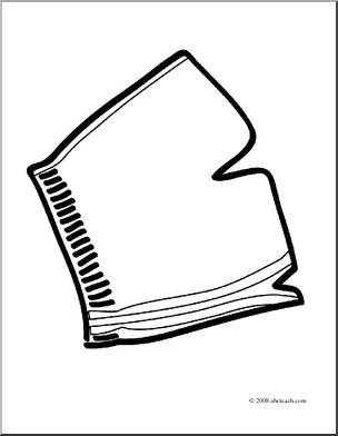 Clip Art: Basic Words: Shorts (coloring page)