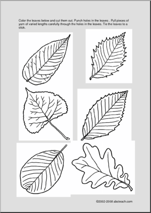 Craft: Leaf Mobile