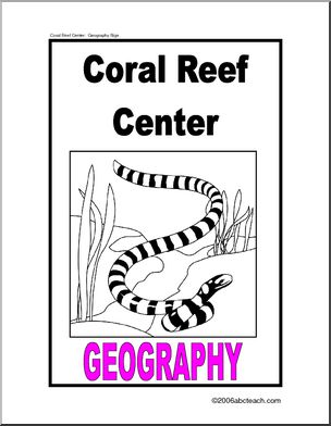 Center Sign: Coral Reef Geography