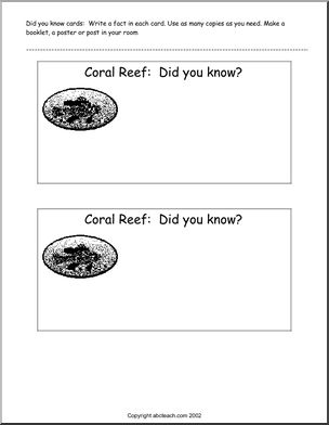 Did You Know? Coral Reef